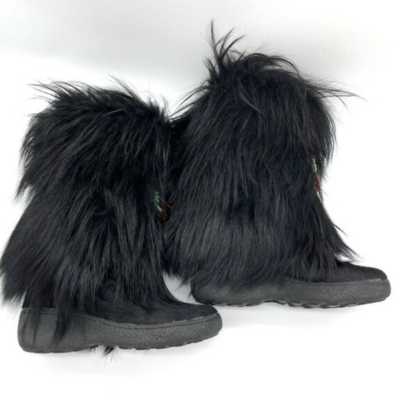 PAJAR Fur Boots Women Size 36 - Picture 6 of 10